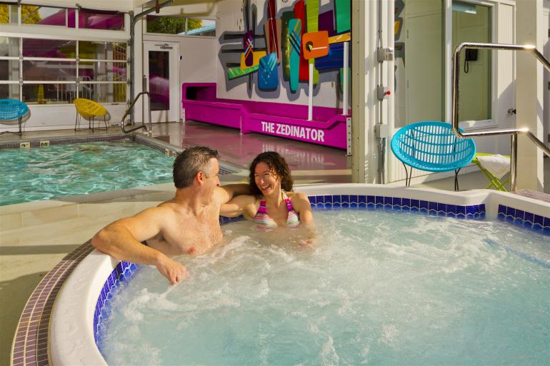 The nooner offer allows guests to stay at the hotel for four hours on Valentine’s Day © Hotel Zed