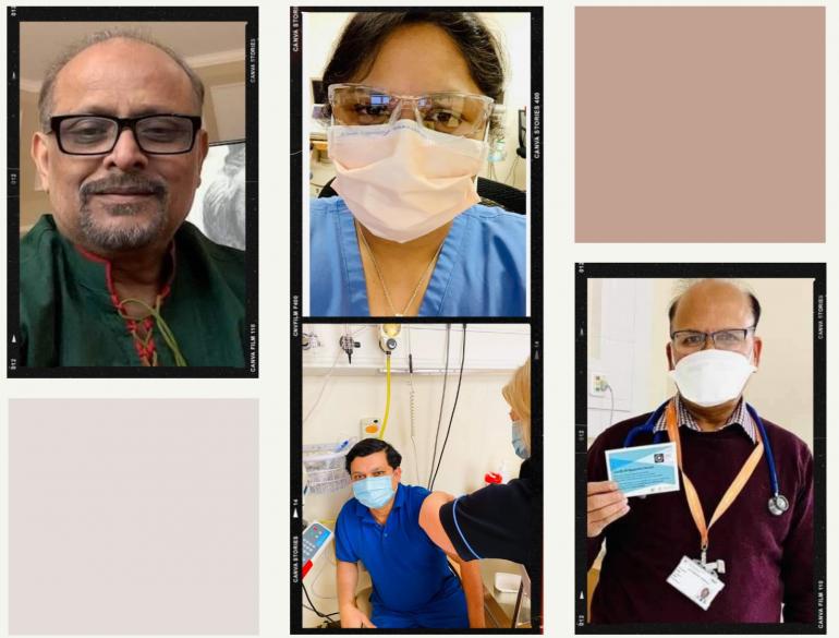 ফ্রন্টলাইন যোদ্ধা, টিকা নিয়েছেন এবং ভালো আছেন