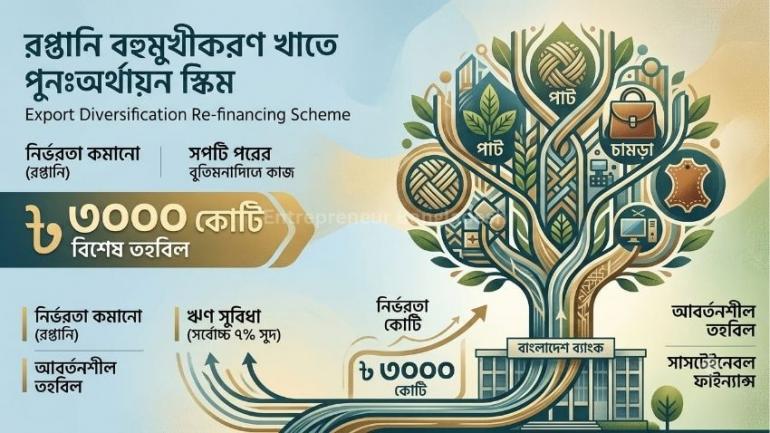 তৈরি পোশাকের ওপর নির্ভরতা কমাতে ৩ হাজার কোটি টাকার বিশেষ তহবিল