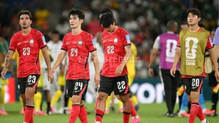 বিশ্বকাপ থেকে দক্ষিণ কোরিয়া বাদ পড়ায় ‘হতবাক’ প্রেসিডেন্ট, সরকারি তদন্ত চান